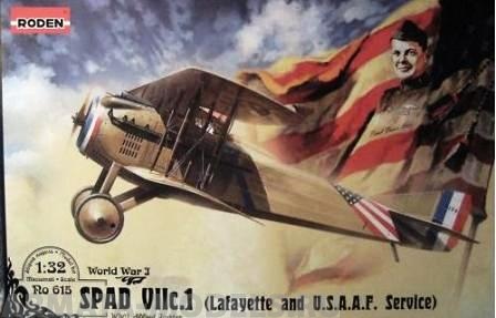 Rod615 Самолёт Spad VII c.I Roden