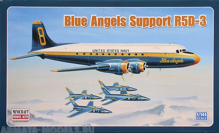 MK14549 Самолет Blue Angel Support  R5D MINICRAFT