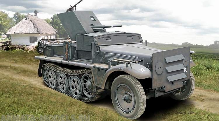 ACE72281 35 мм PaK 35/36 auf Sd/Kfz 10 ACE