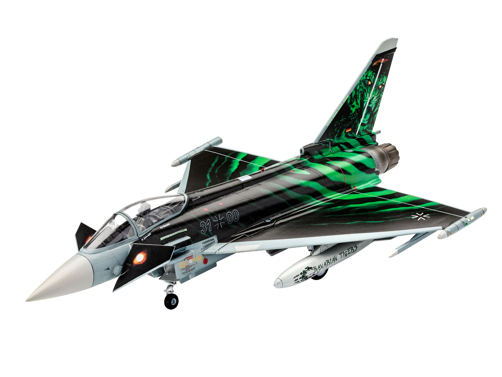 03884RE Многоцелевой истребитель Eurofighter Ghost Tiger  Revell