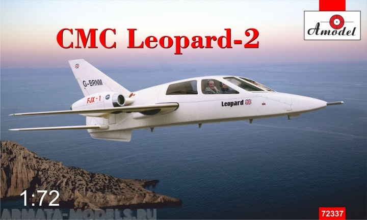 AM72337 Легкий скоростной самолет CMC Leopard-2 Amodel