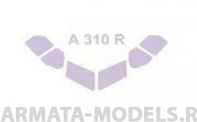 14406KV Окрасочная маска Аirbus 310 для моделей фирмы Revell