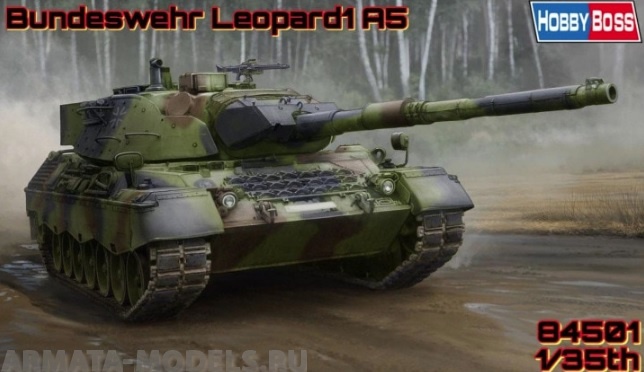 84501HB ОБТ армии бундесвера Leopard 1A5 Hobby Boss