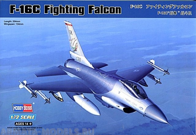 80274 Самолет F-16C Fighting Falcon Hobby Boss