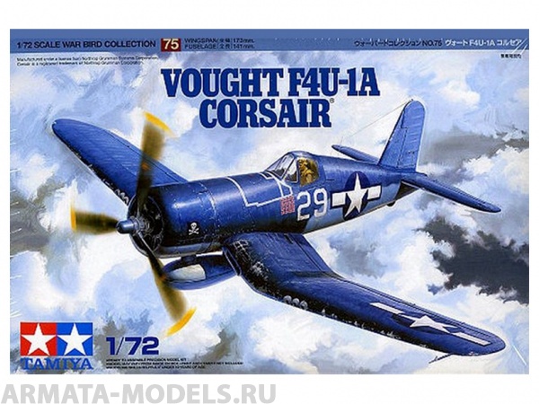 60775 Vought F4U-1A Corsair Tamiya