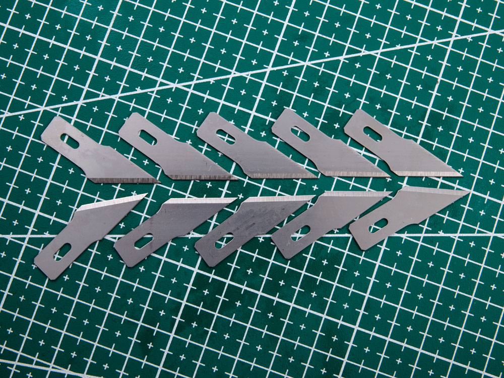 0630MCH Сменное лезвие модельного ножа №8 10 шт