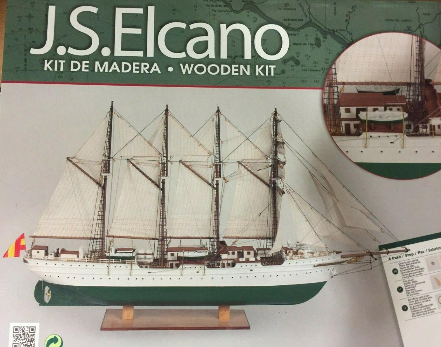 CON80622 Сборная модель корабля J.S.Elcano плюс краски CONSTRUCTO