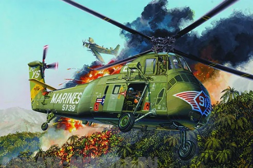 02881P H-34 US MARINES Trumpeter