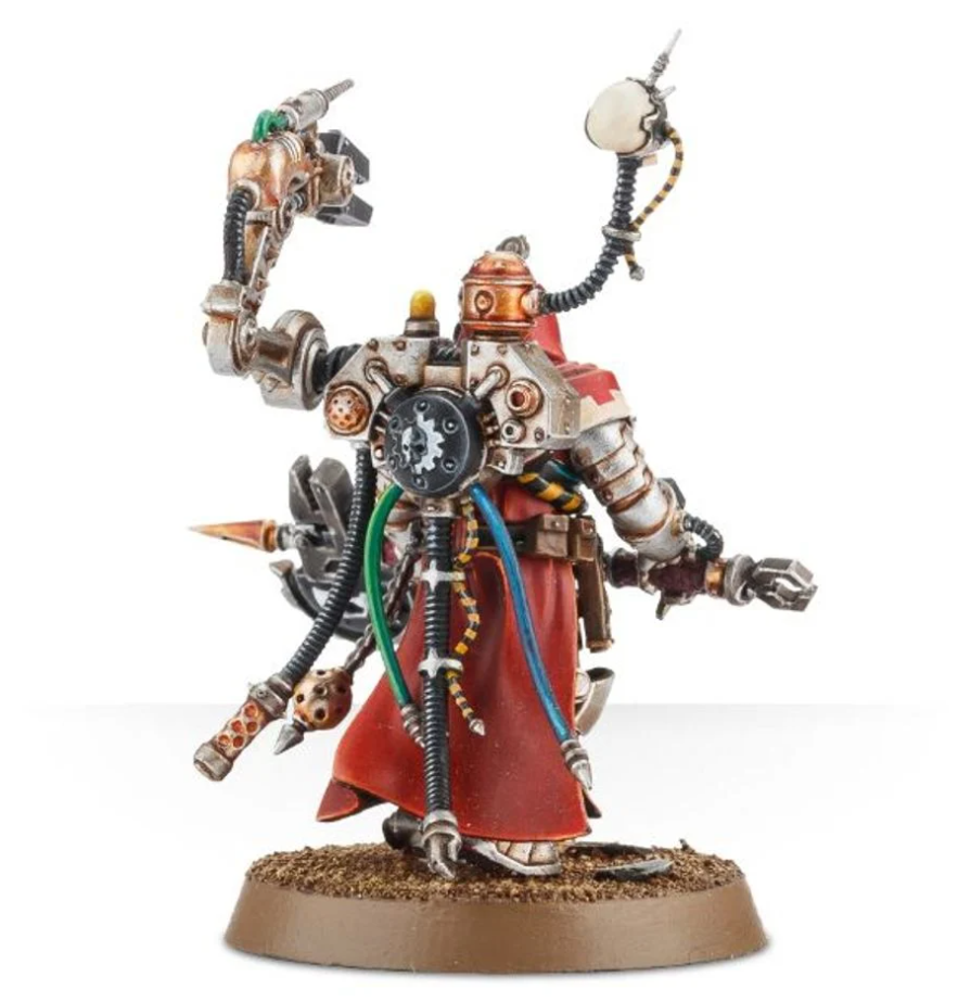 47-27GW Набор Астра Милитарум. Техножрец - Технопровидец (Astra Militarum Tech-Priest Enginseer)