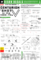 35054BIS Декаль Centurion Shot