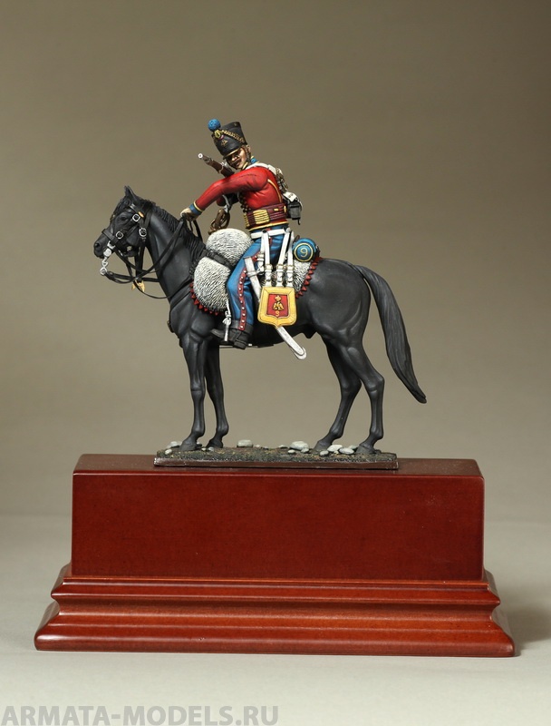 5424SOGA French hussar. Firefight at outposts. SOGA Miniatures