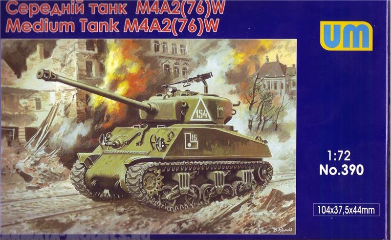 Medium tank M4A2(76)W UM