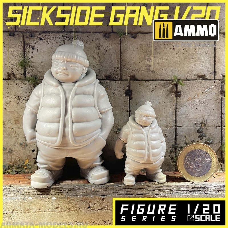 MR-AM42 Набор миниатюр Sick Side Gang Alternity Miniatures