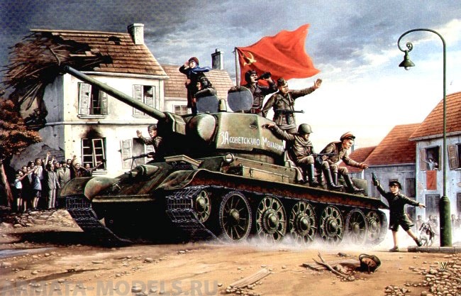 00903 Танк  Т-34/76 мод. 1943 г. Trumpeter