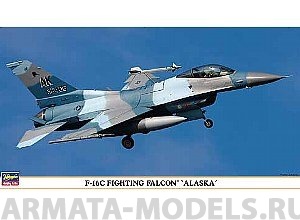 09869 Самолет F-16C ALASKA Hasegawa