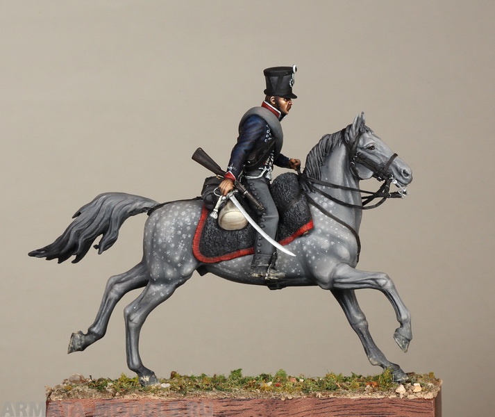 5436SOGA Prussian hussar. 1808-1815 year. SOGA Miniatures