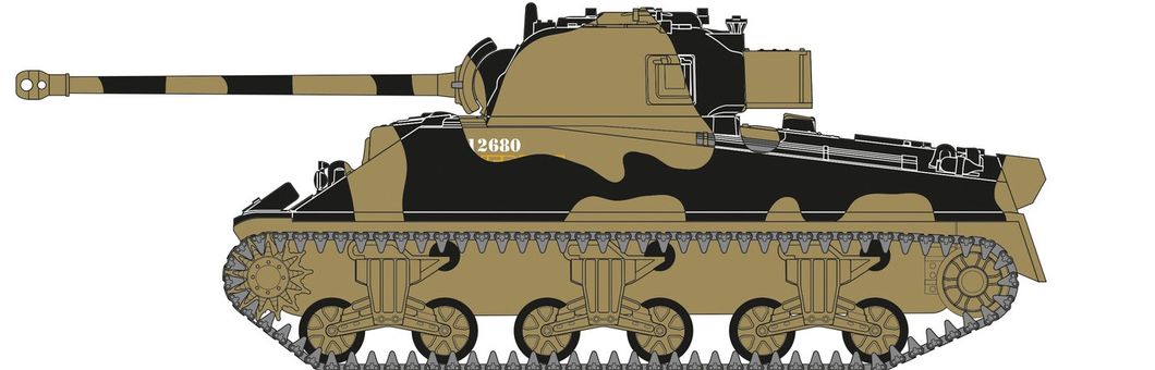 A02341 Сборная модель танка Sherman Firefly Airfix