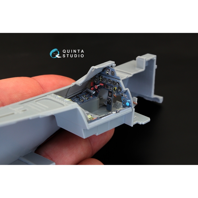 QD32055 3D Декаль интерьера кабины FW 190A-5 (для модели Hasegawa)