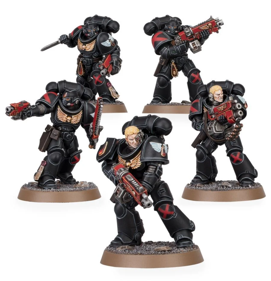 41-22GW Набор Кровавые Ангелы. Заступники Роты Смерти (Blood Angels Death Company Intercessors)