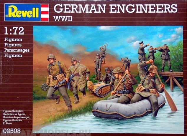 02508 Инженеры немецкой армии, 2я МВ Revell