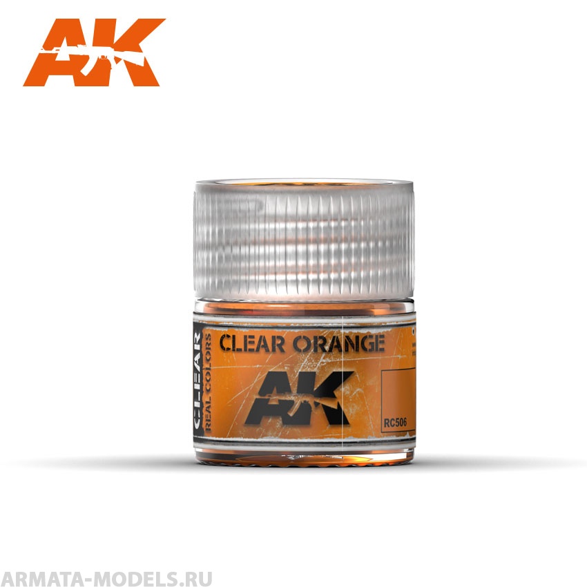 RC506 Лак цветной Real Colors Clear Orange 10ml
