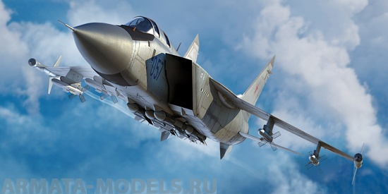 01681 Самолёт  Russian M-31M Foxhound   Trumpeter