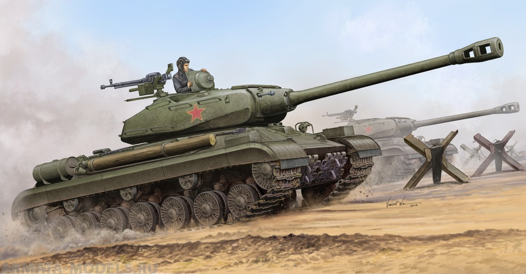 05573 Советский тяжелый танк ИС-4 Trumpeter