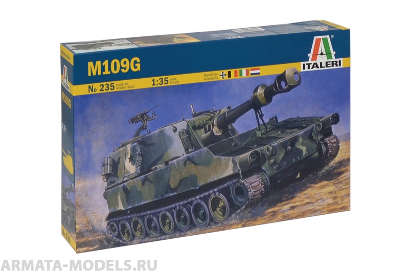 235ИТ Самоходка М-109G Italeri