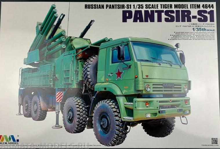 4644 Российский самоходный зенитный ракетно-пушечный комплекс «Панцирь-С1» (Russian Pantsir-s1/ SA-22 ) Tiger Model