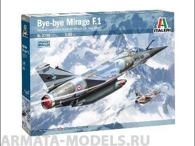 2790ИТ Самолет Bye Bye MIRAGE F.1 Italeri