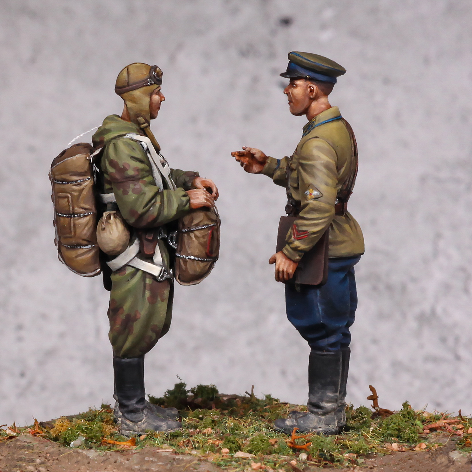 3102SOGA Командиры ВДВ РККА.1941г. SOGA Miniatures