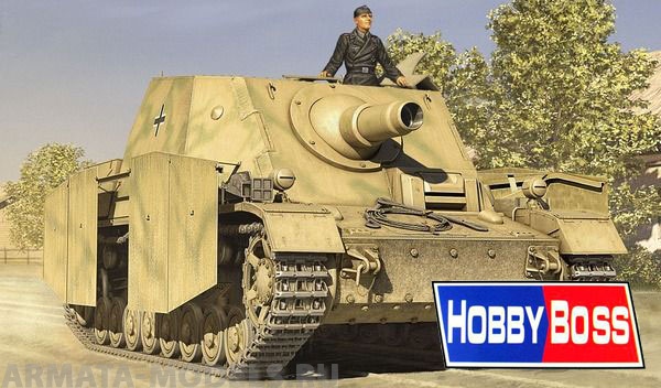 80134 German SturmPanzer IV early Sd. Kfz.166 Brummbar Hobby Boss