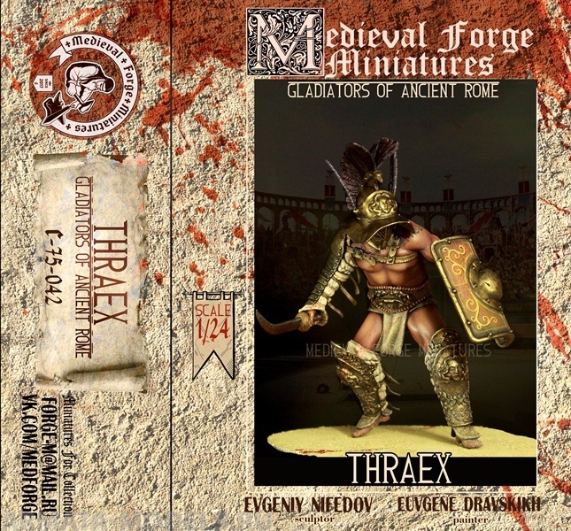 C-75-042 Фигура Thraex Medieval Forge Miniatures