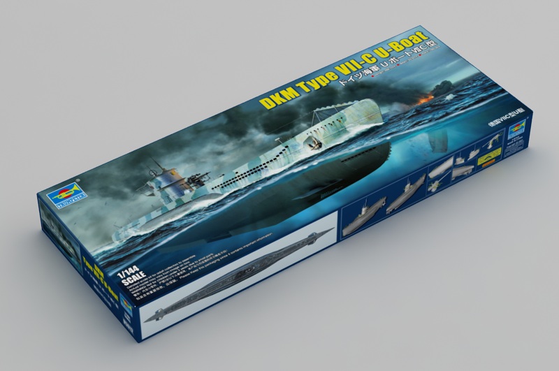 05912P DKM Type VII-C U-Boat Trumpeter