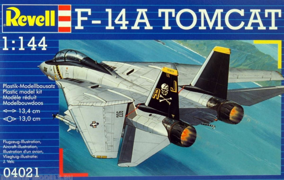 04021 Истребитель F-14A Tomcat Revell