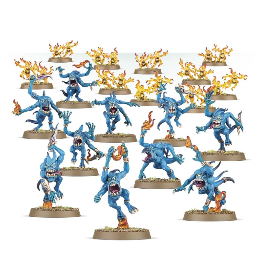 97-30GW Набор Демоны Тзинча: Голубые Ужасы (Daemons of Tzeentch: Blue Horrors)