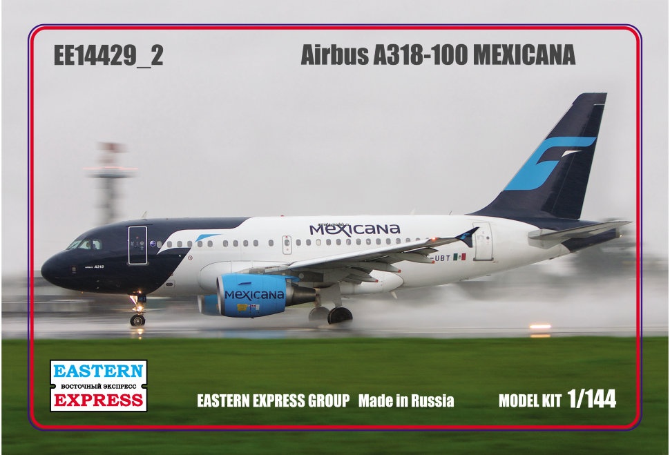 ЕЕ14429_2 Авиалайнер A-318 Mexicana