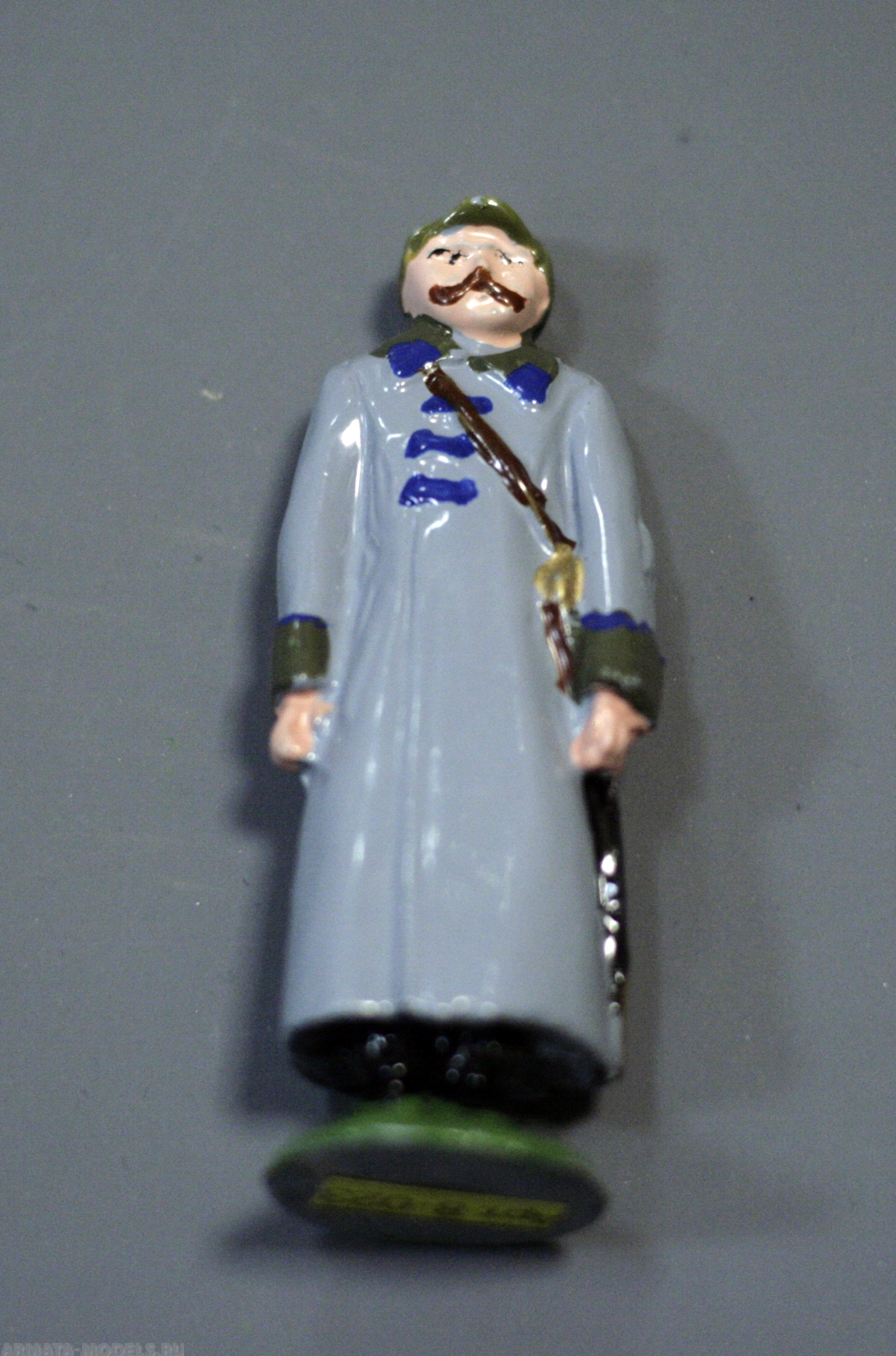 8-023 окрашеная фигура С.М. Буденный Солдатики "Ура"