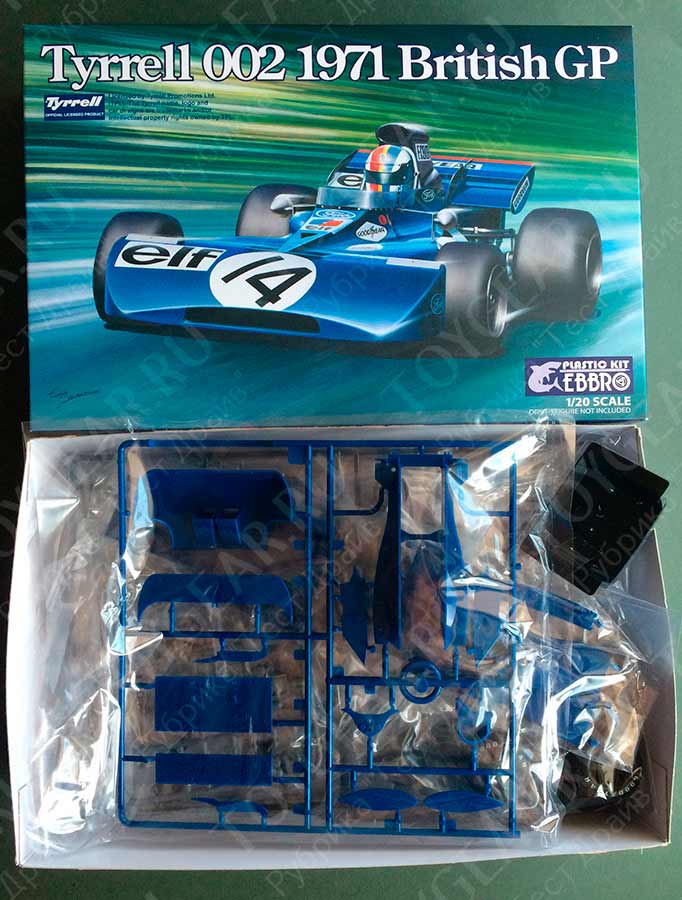 20008EBB Tyrrell 002 British GP 1971 EBBRO