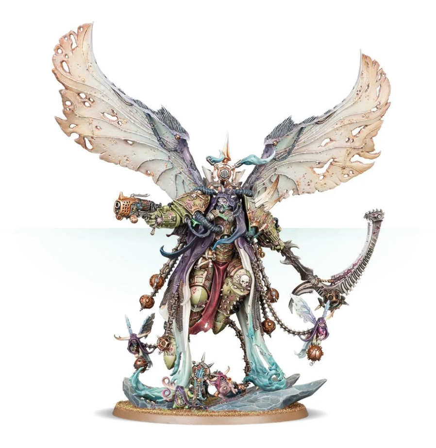 43-49 Набор Гвардия Смерти. Мортарион, Демон-Примарх Нургла (Mortarion, Daemon Primarch of Nurgle) (2021)