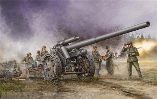 02305 Пушка  10-см К.18 Trumpeter