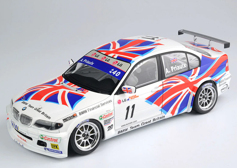 PN24033 BMW 320i E46 ETCC Donington 2004 Winner Aoshima