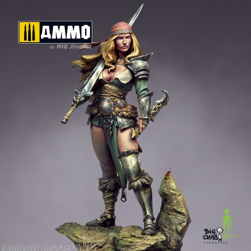 BCRL700001 Миниатюра Alaana the Bloody Blade BIG CHILD