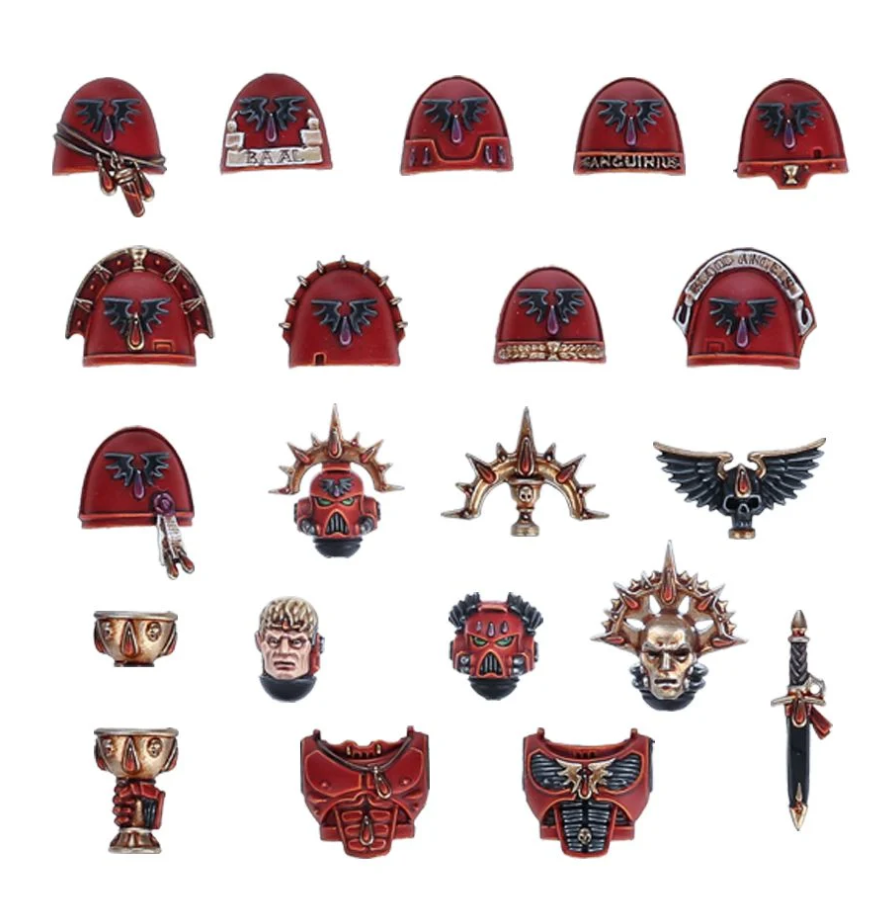 41-80GW Набор улучшений для Кровавых Ангелов (Blood Angels Upgrade Pack)