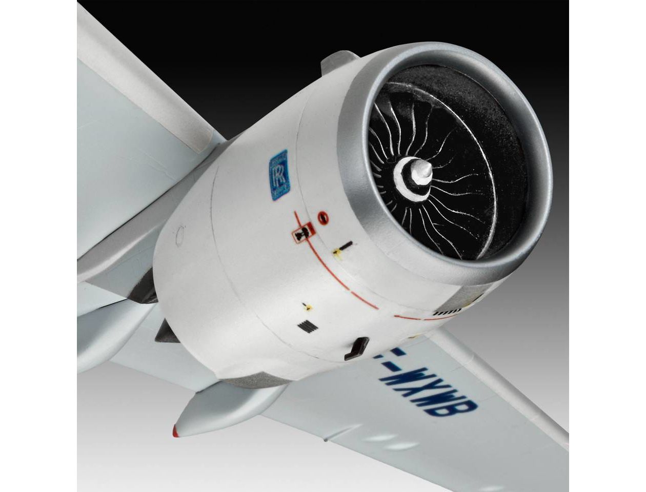 03989N Самолет Пассажирский Airbus A350 Revell