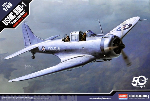 12331 Авиация USMC SBD-1 Dauntless Pearl Harbor Academy
