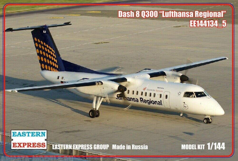 ЕЕ144134 Dash 8 Q300 Аврора Восточный экспресс
