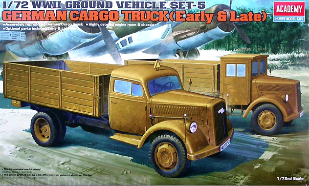 13404 Немецкий грузовик Academy