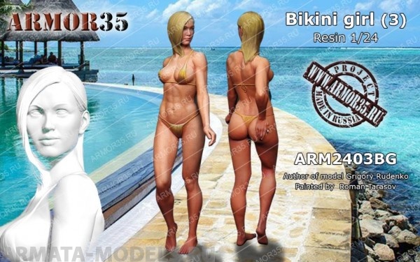 ARM2403BG Девушка в бикини (3) ARMOR35