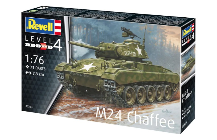 03323RE Лёгкий танк США M24 "Чаффи" Revell